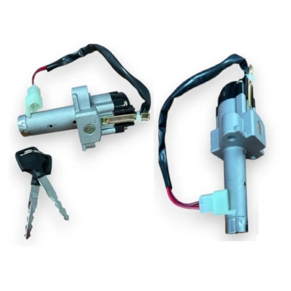 [021100101] LLAVIN IGNICION 2 LINEAS CABLES CON CONECTOR